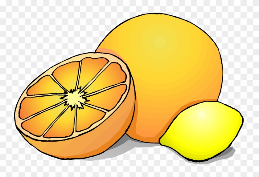How Much Vitamin C Is In Your Fruit Juice - Citrus Fruits Clip Art #729279