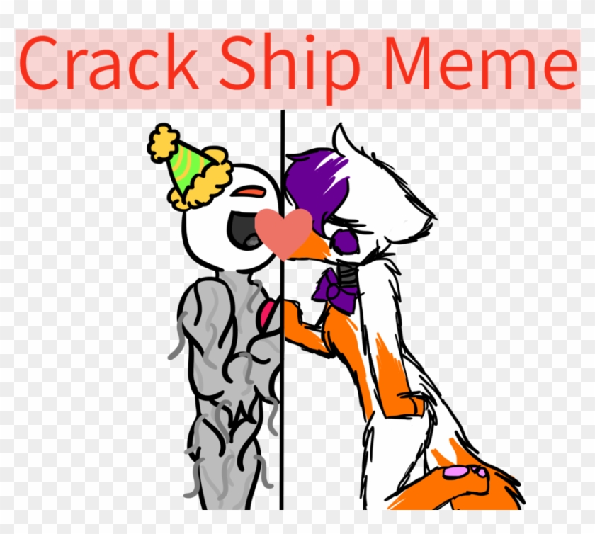 Ennard X Lolbit Crack Ship By Cuddlycandy - Fnaf Lolbit X Ennard #729310