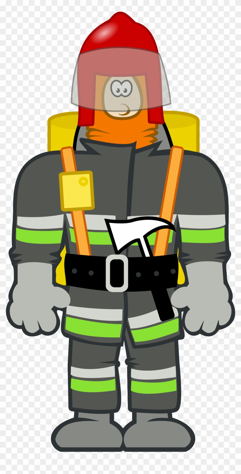 Fireman Cartoon 25, Buy Clip Art - Illustration #729328