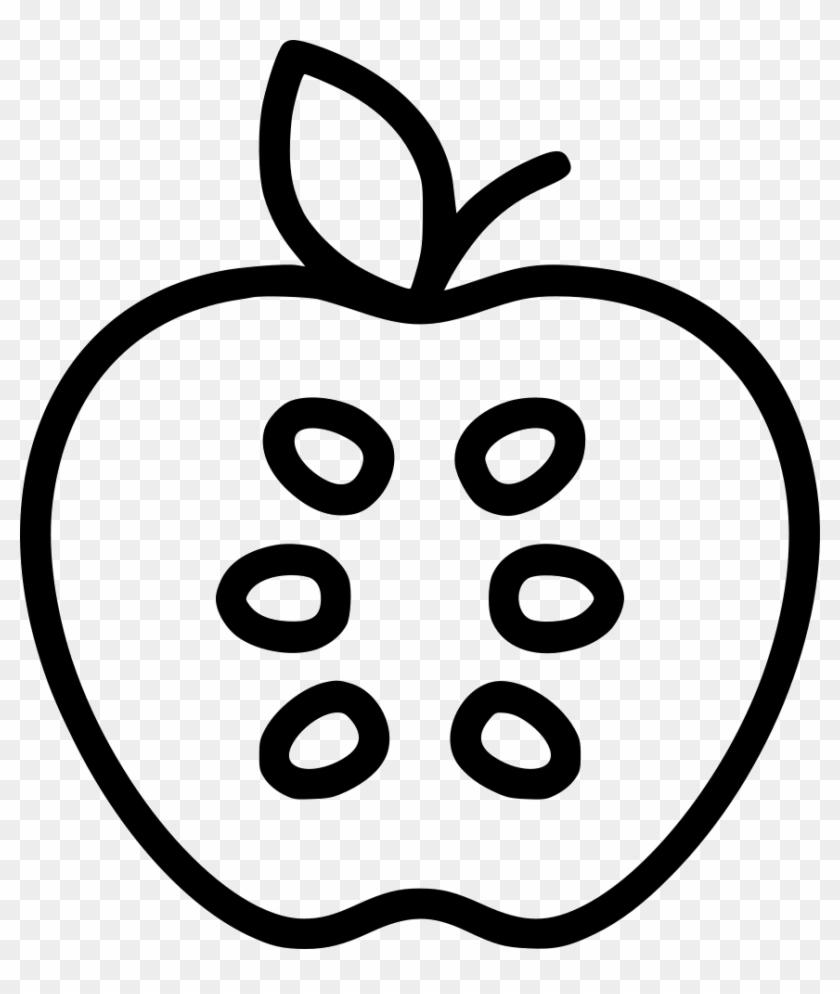 Apple Fruit Vitamin Healthy Food Diet Svg Png Icon - Health #729353