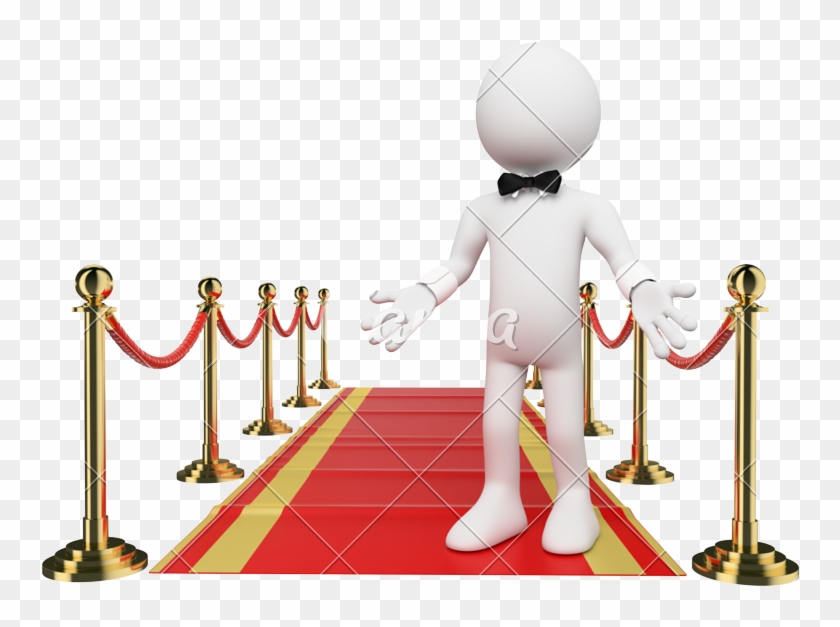 3d White People, Welcome To The Red Carpet - 3d People Welcome #729388