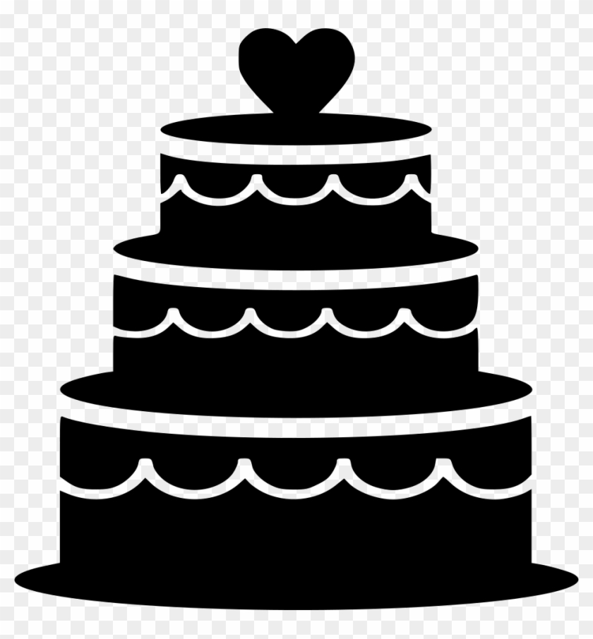 Biscuit Cake Food Pastry Sweetness Heart Comments - Wedding Cake Svg #729487