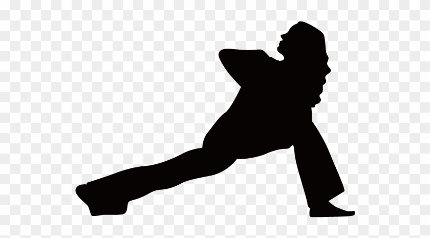 Silhouette Cartoon Physical Exercise Clip Art - Cartoon #729536