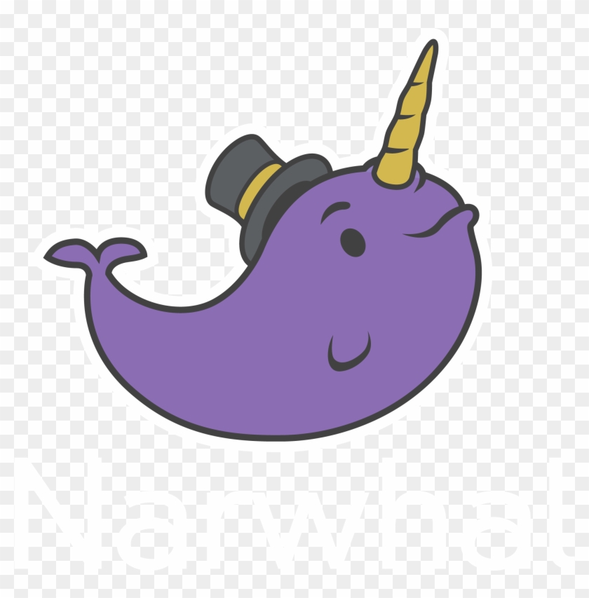 Narwhal Cartoon Clip Art - Narwhal Cartoon Png #729537