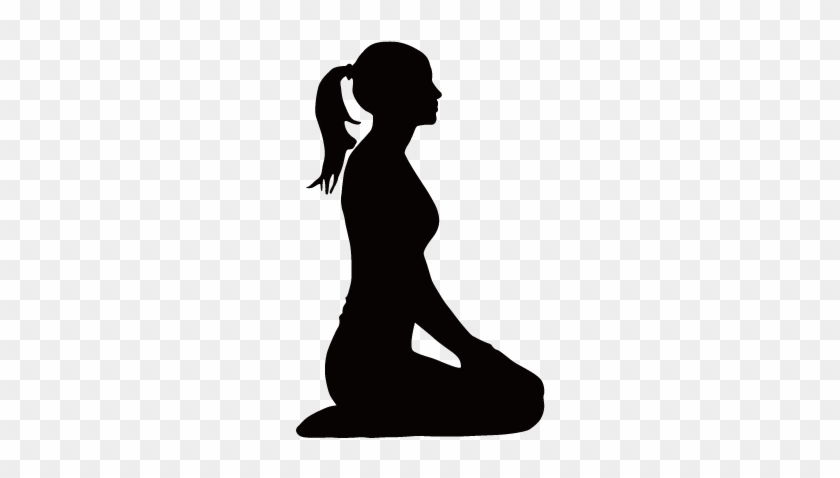 Yoga Physical Fitness Clip Art - Yoga Silhouette #729546