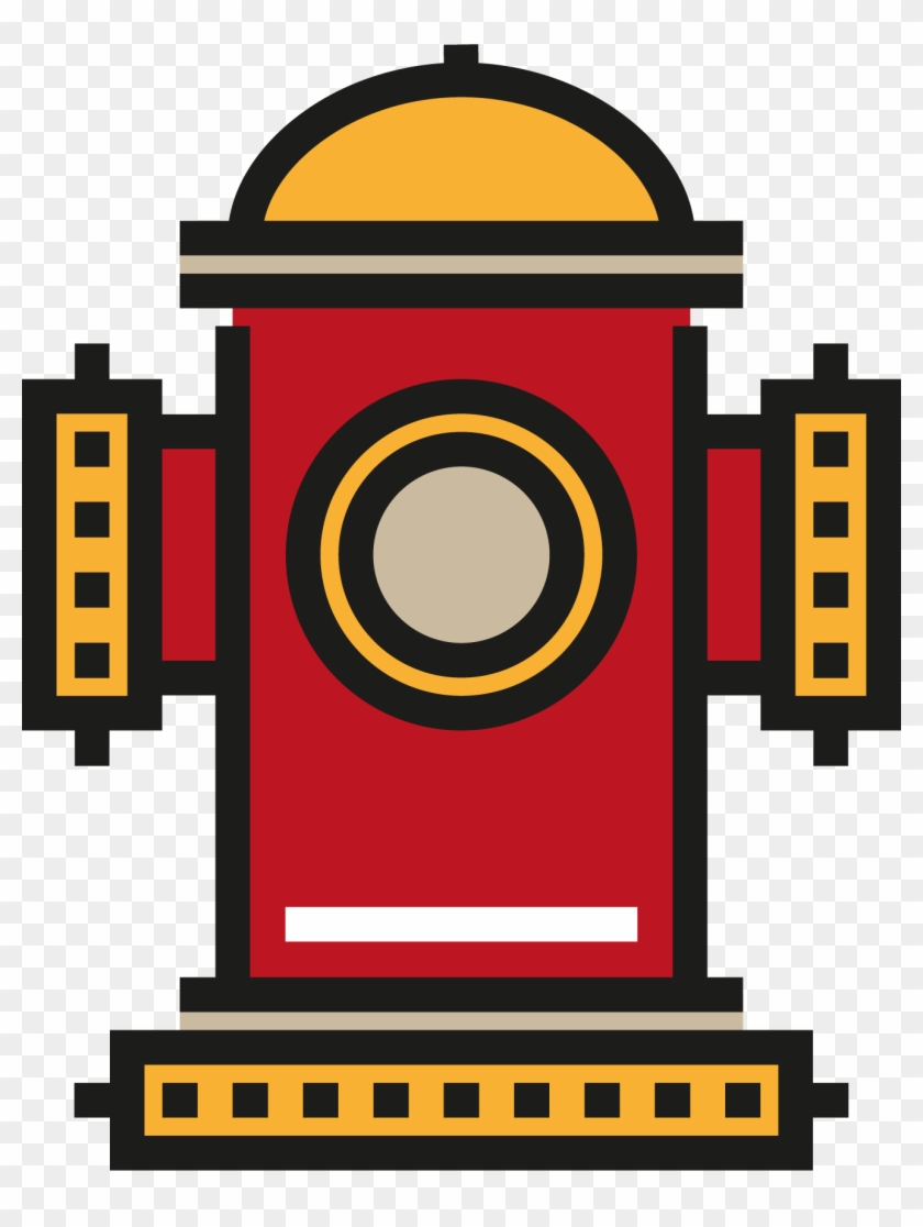 Fire Hydrant Firefighting Icon - Fire Hydrant Firefighting Icon #729635