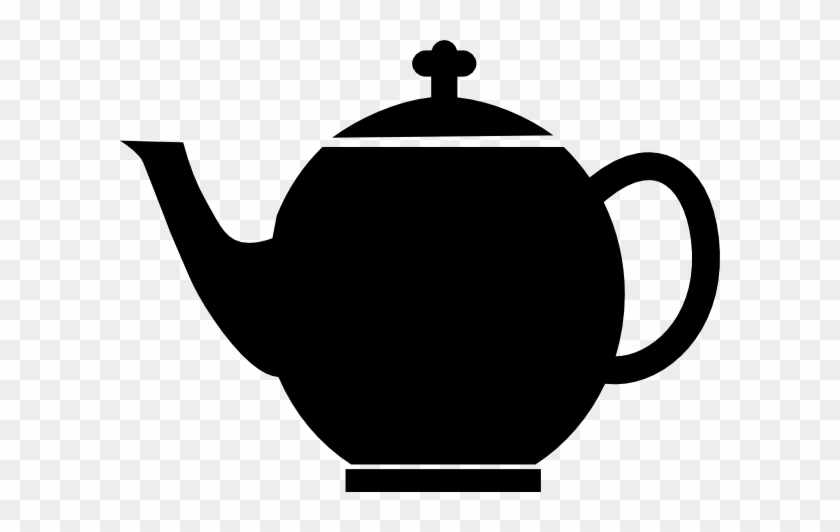 Teapot Clipart - Bule De Cha Azul Desenho #729678