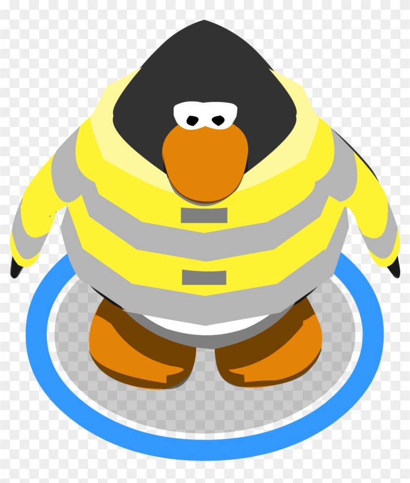 Firefighter Jacket Ingame - Club Penguin Shutdown Serie #729718