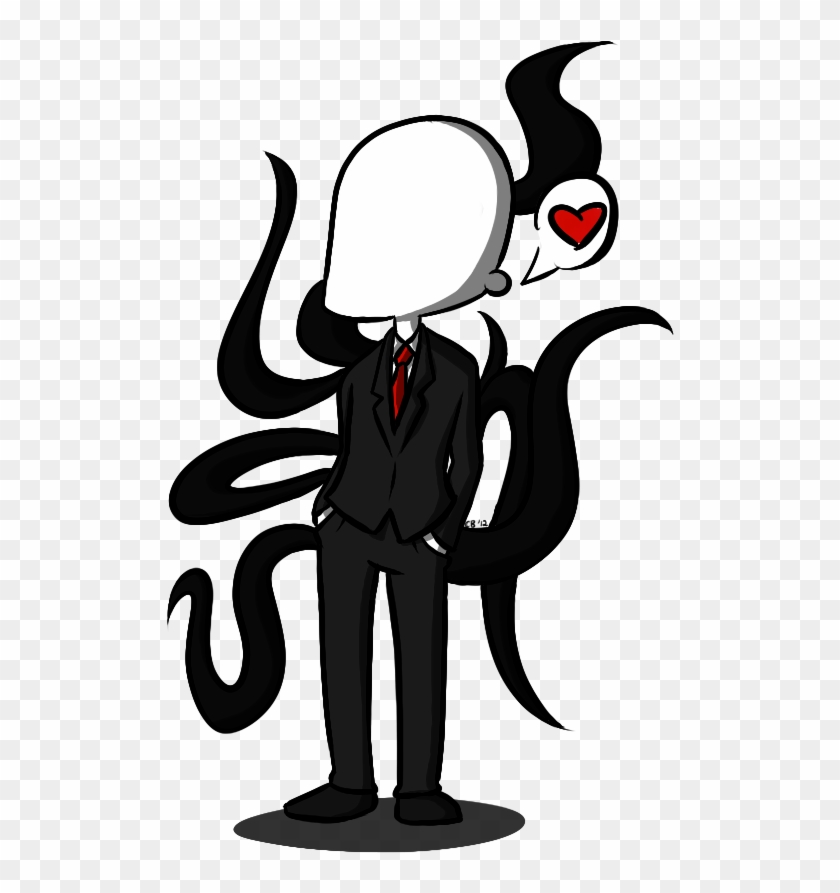 Slender Man Clipart Kawaii - Slenderman #729721