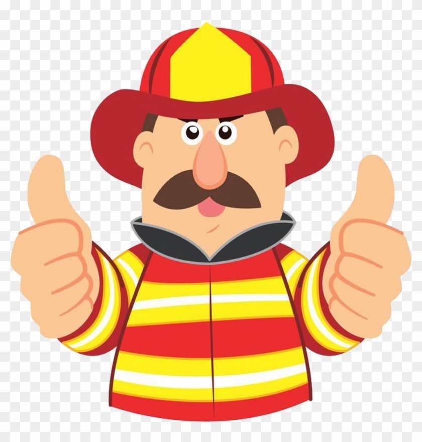 Firefighter Cartoon Clip Art - Firefighter Cartoon Clip Art #729741