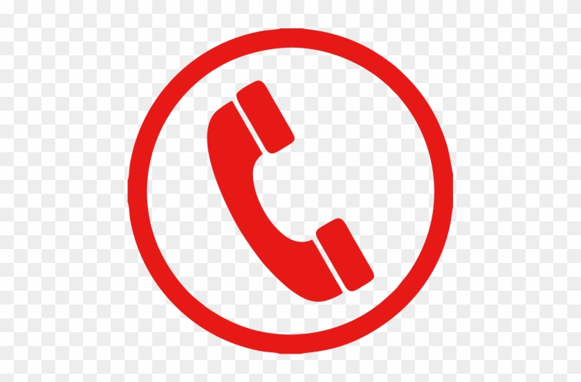Atendimento - Telephone Icon Red #729757