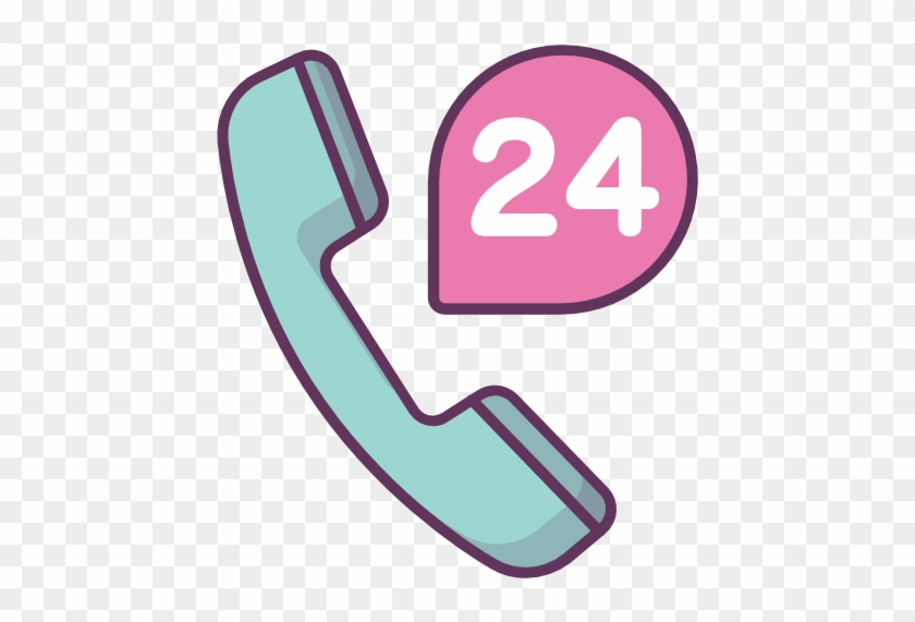 Ícone O Pagamento, Em 24 Horas, Telefone - Pink Online Shop Icon #729797