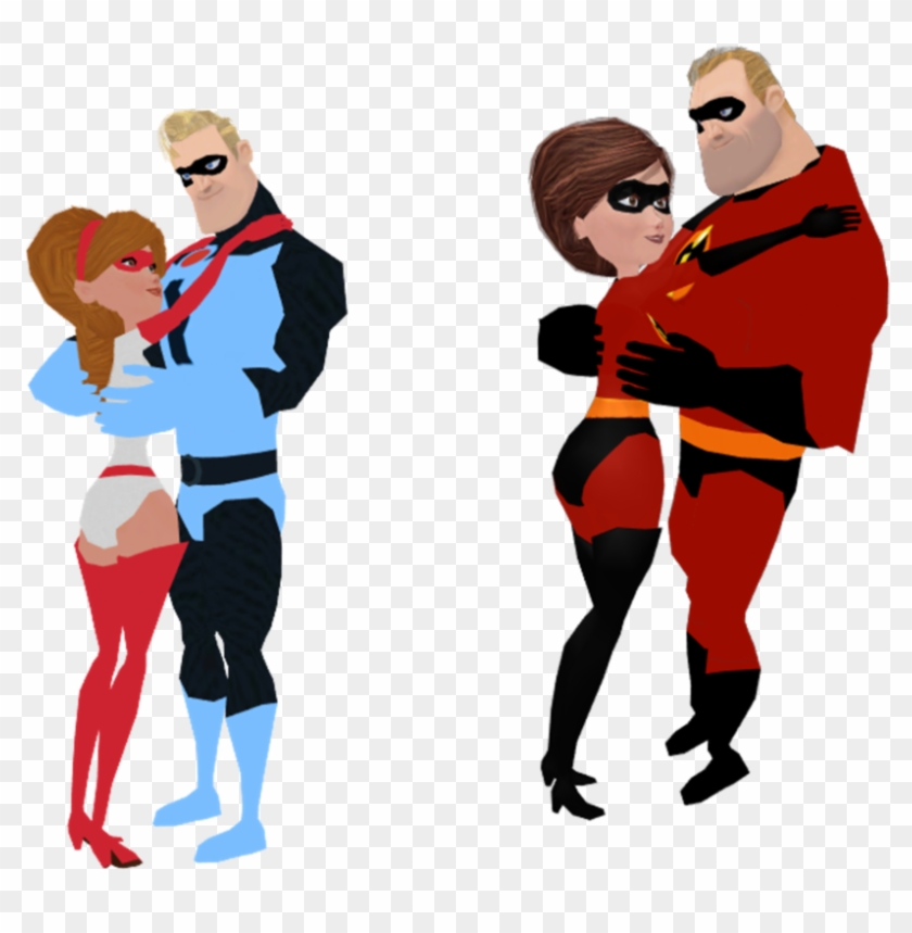 Incredible And Elastigirl Mmd By 9029561 - Mr Incredible And Elastigirl #729961