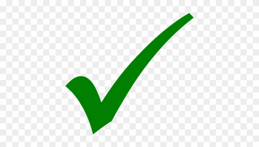 Single, Taxpayer - Green Check Mark Icon #730044