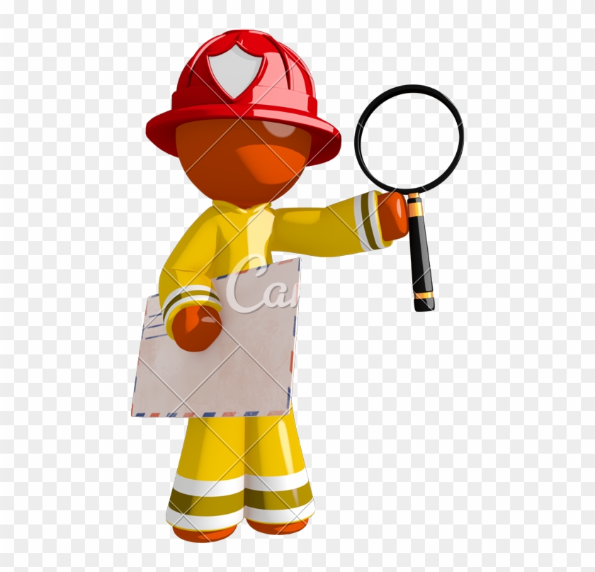 Orange Man Firefighter - Photography #730089