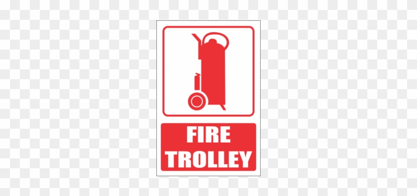 Fire Trolley Signage #730173