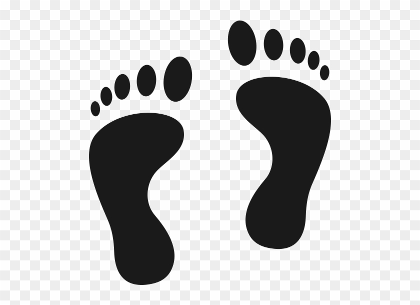 Footprint Clip Art - Foot Print Logo #730268