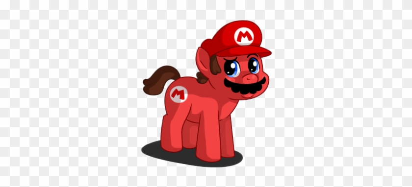 It's-a Me Mario - My Little Pony Mario Pony #730342