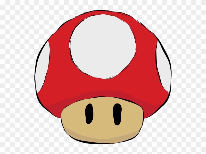Super Mario Mushroom Illustration By Murkerr - Super Mario Mushroom Illustration By Murkerr #730356