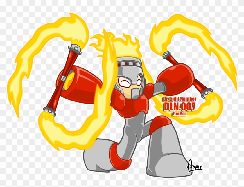 Dln07 Fireman By Applesrockxp Dln07 Fireman By Applesrockxp - Mega Man Applesrockxp #730420