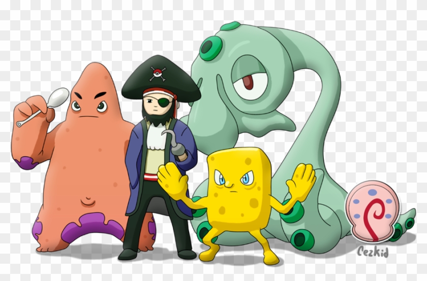 More Like Justice Leak By Patox - Spongebob Characters As Pokemon #730430