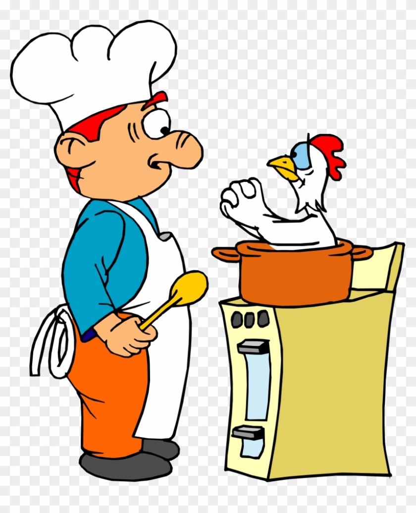 Cooking Chicken Cartoon #730481