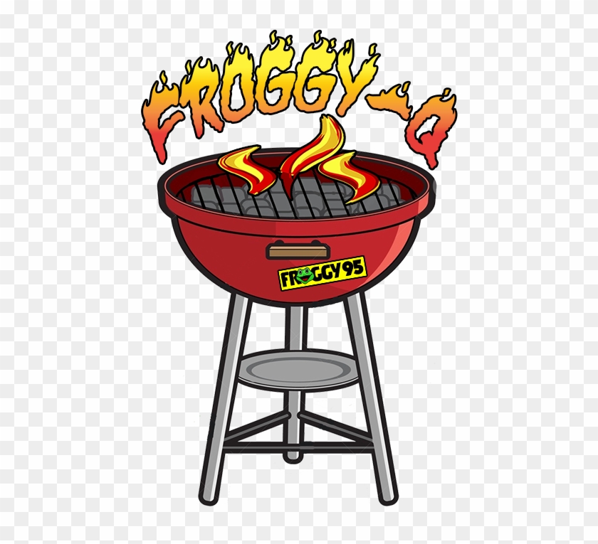 Congrats To Froggy-q Bbq Winners - Cartoon Grill - Free Transparent PNG  Clipart Images Download