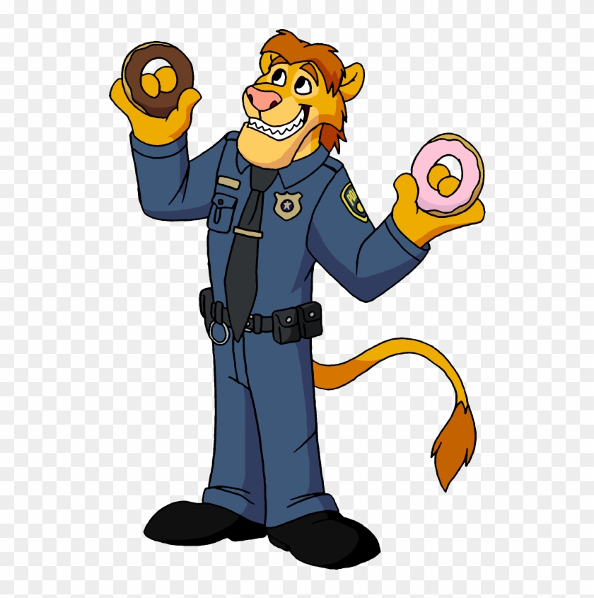Policeman Johnny With Donuts By Lionkingrulez - Policeman Johnny #730545