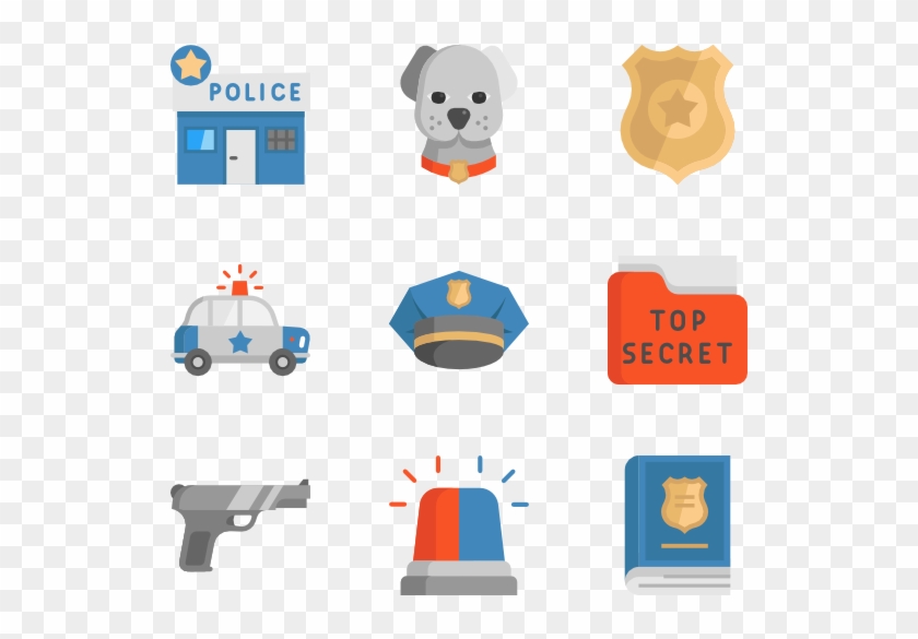 Police 40 Icons - Police 40 Icons #730567