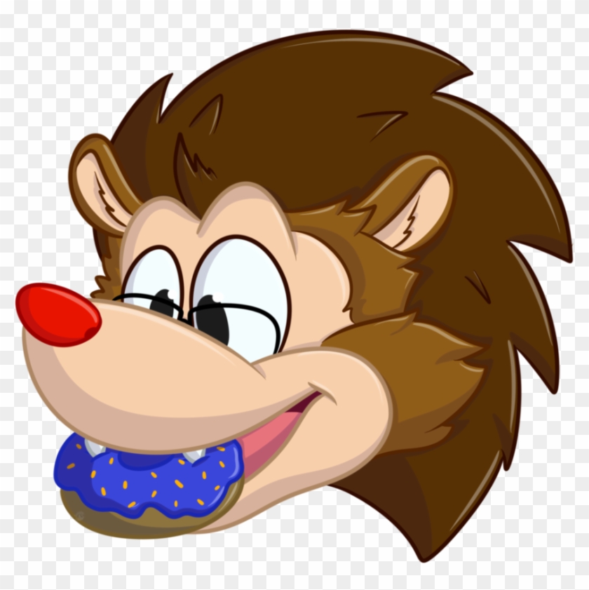 Urbie Donut Headshot By Cartcoon - Cartoon #730592