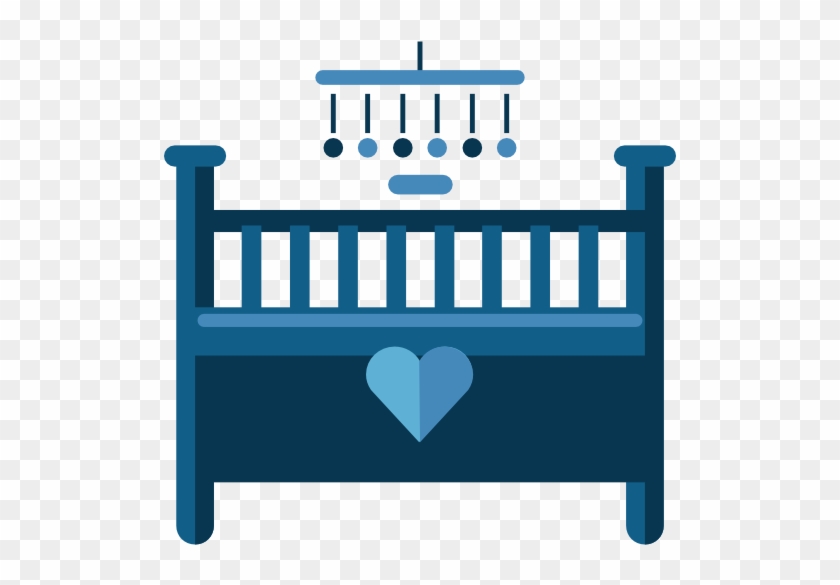 Crib Free Icon - Cuna Clipart Png #730720