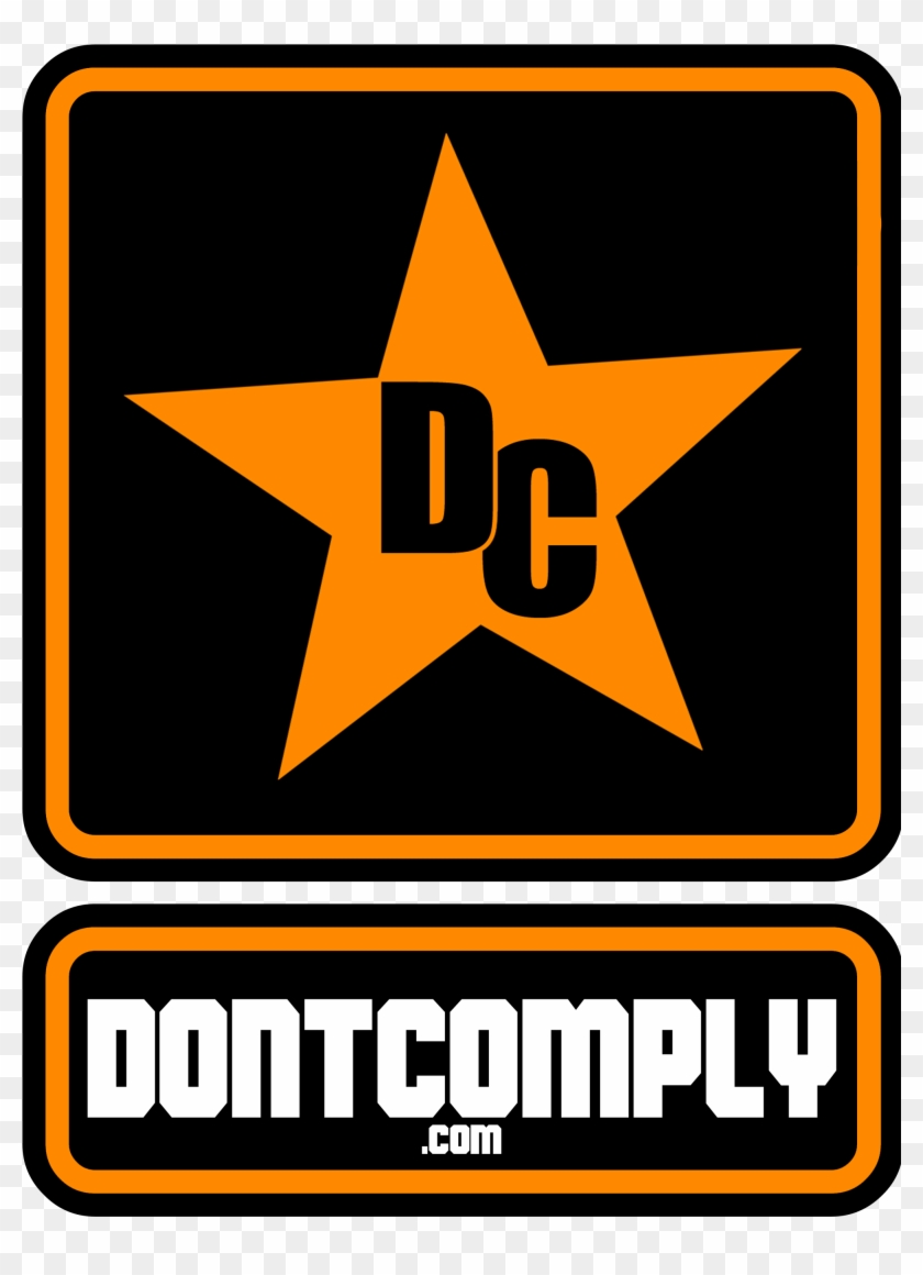 Com Dc Army Sticker - Sign #730795