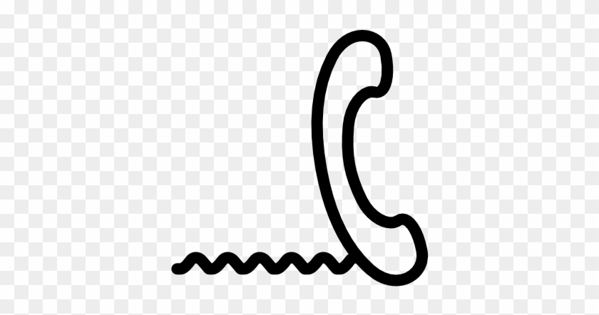 Telephone Call Computer Icons Voip Phone Clip Art - Cord Phone Clip Art #730860