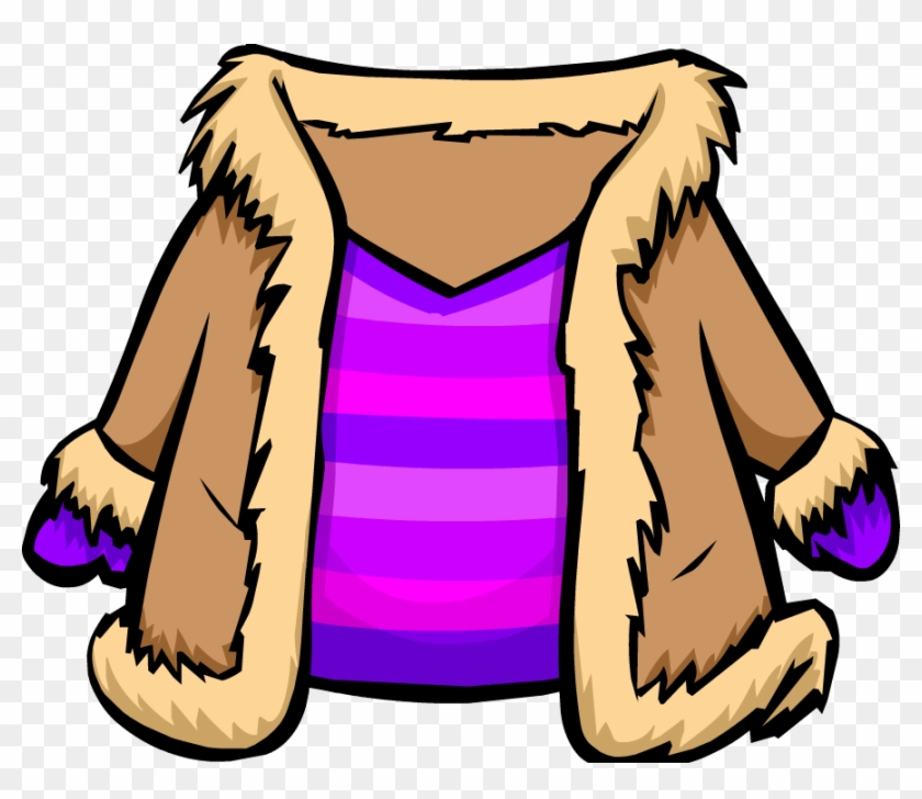 Purple Suede Jacket - Club Penguin #730883