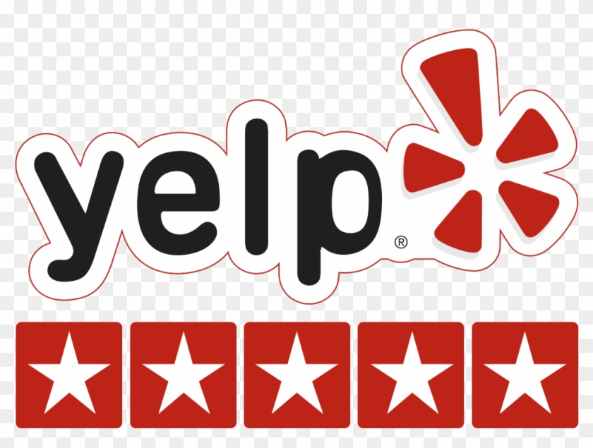 Follow Us Online - 5 Stars On Yelp #731055