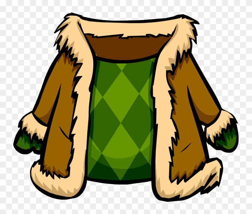 Green Suede Jacket Clothing Icon Id 232 - Club Penguin #731069