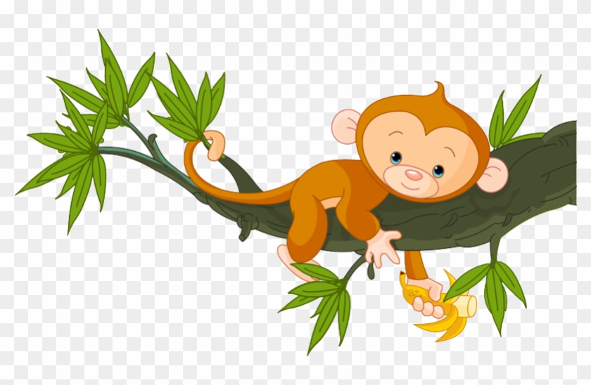Tree Monkey Clip Art - Tree Monkey Clip Art #731173