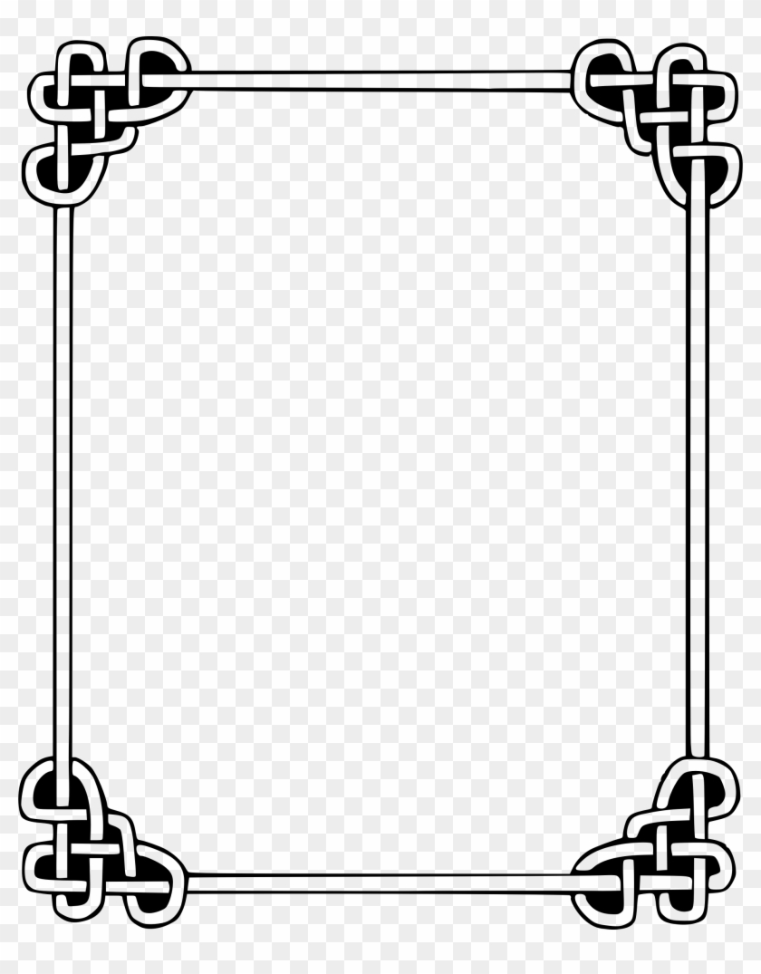 Celtic Knot Border Clip Art Car Pictures 3ywssg Clipart - Simple Celtic Knot Border #731205