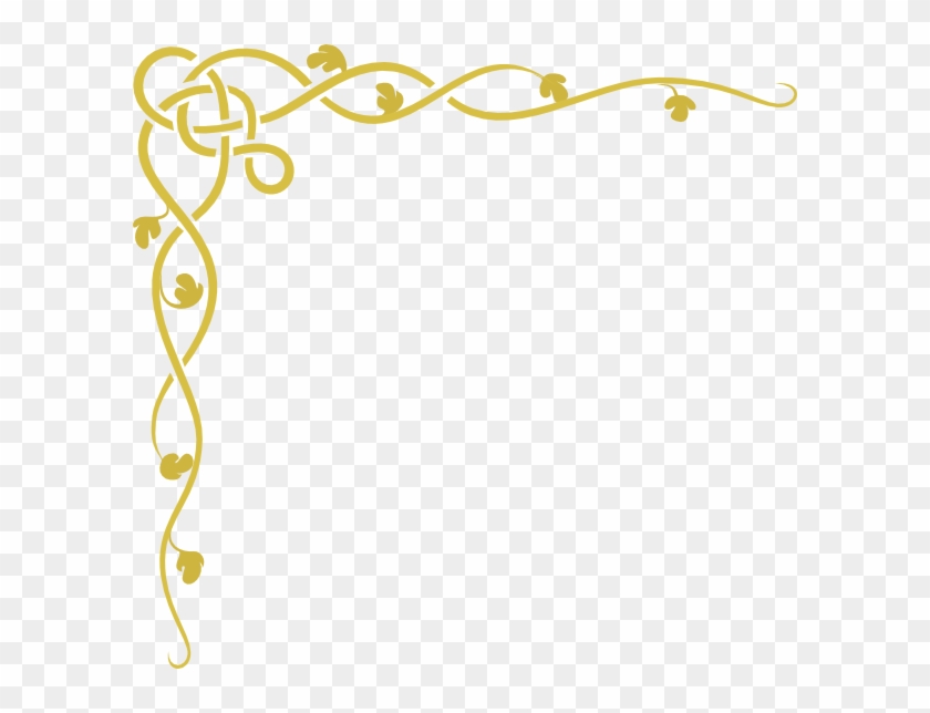 Gold Scroll Clip Art - Gold Scroll Clip Art #731207