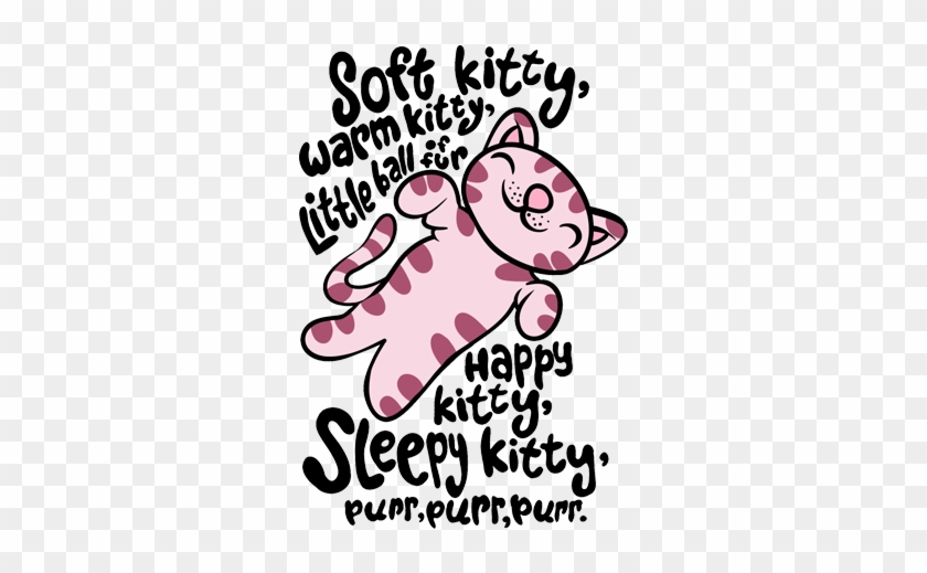 Big Bang Theory Soft Kitty Warm Kitty T Shirt Big Bang Theory T Shirt Free Transparent Png Clipart Images Download - hello kitty roblox shirt