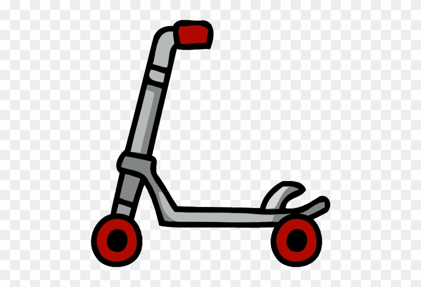 Scribblenauts On Bike - Png Scooter #731344