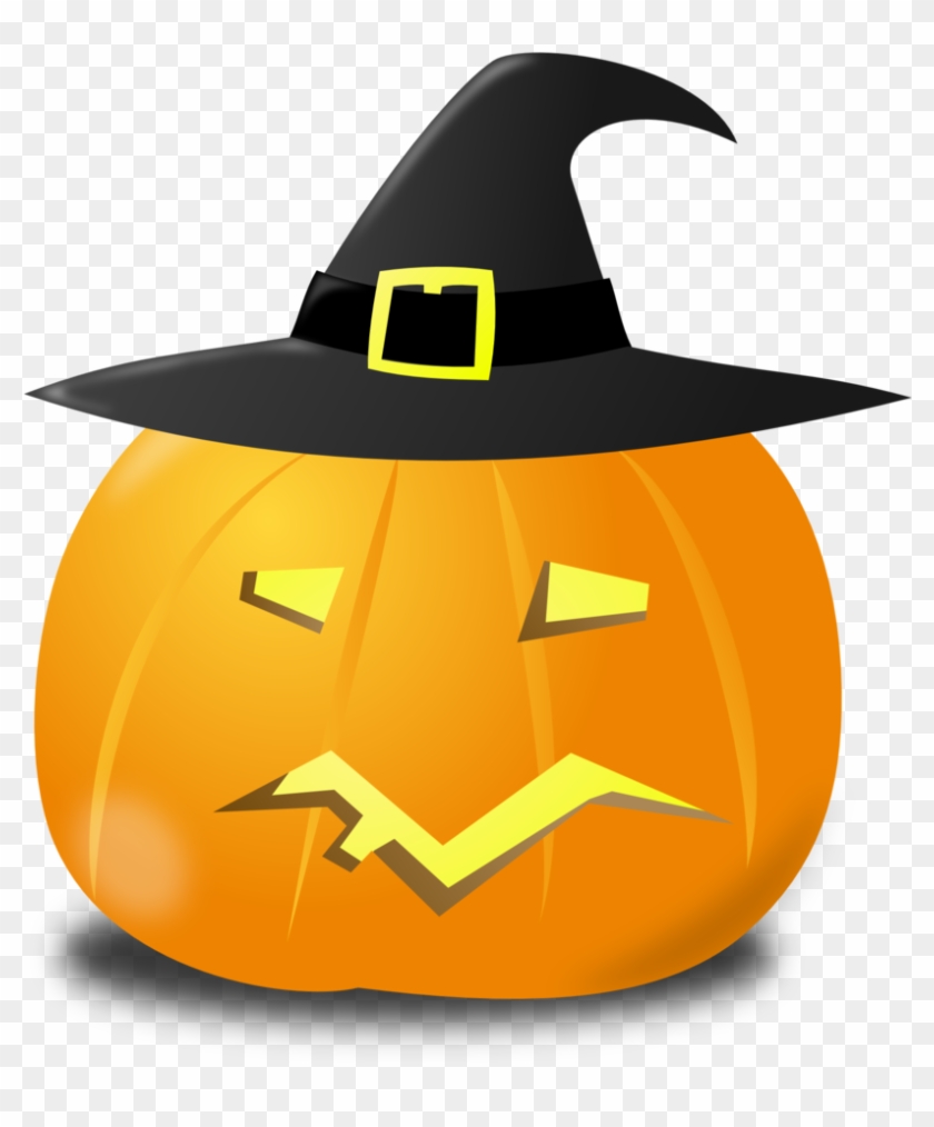 Witch Pumkin Clipart - Custom Pilgrim Jackolantern Pillow Case #731484