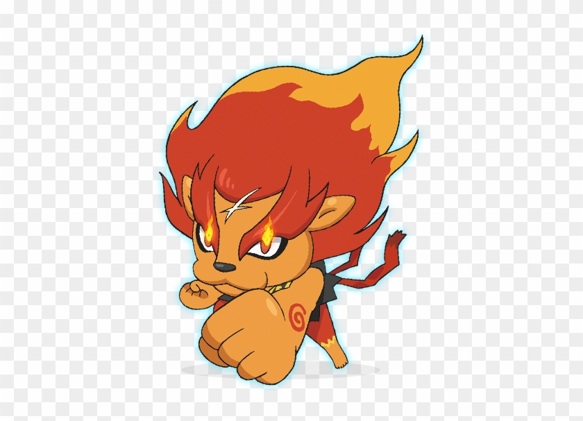 Blazionthe King Of Beasts With A Mane Of Fire A Hot - Yo Kai Watch Lion #731546