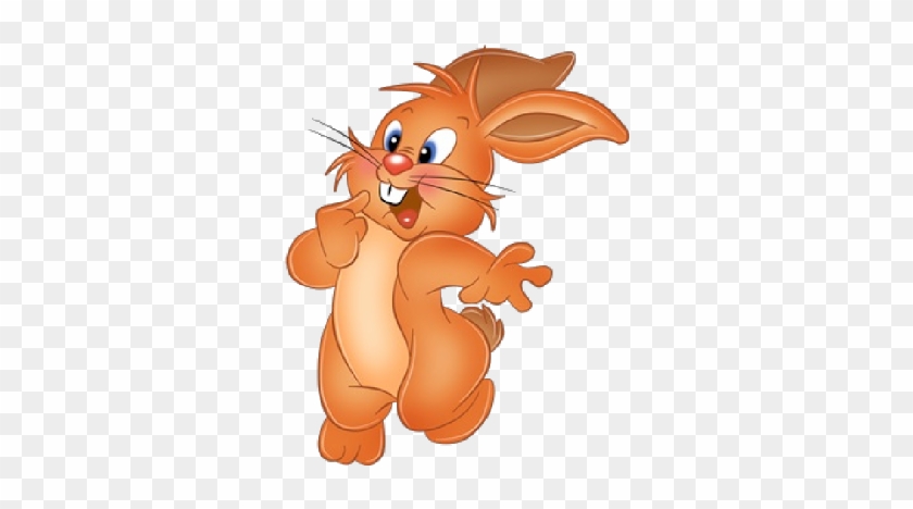 Red Bunny Rabbits Rabbit Images - Orange Bunny Cartoon #731641