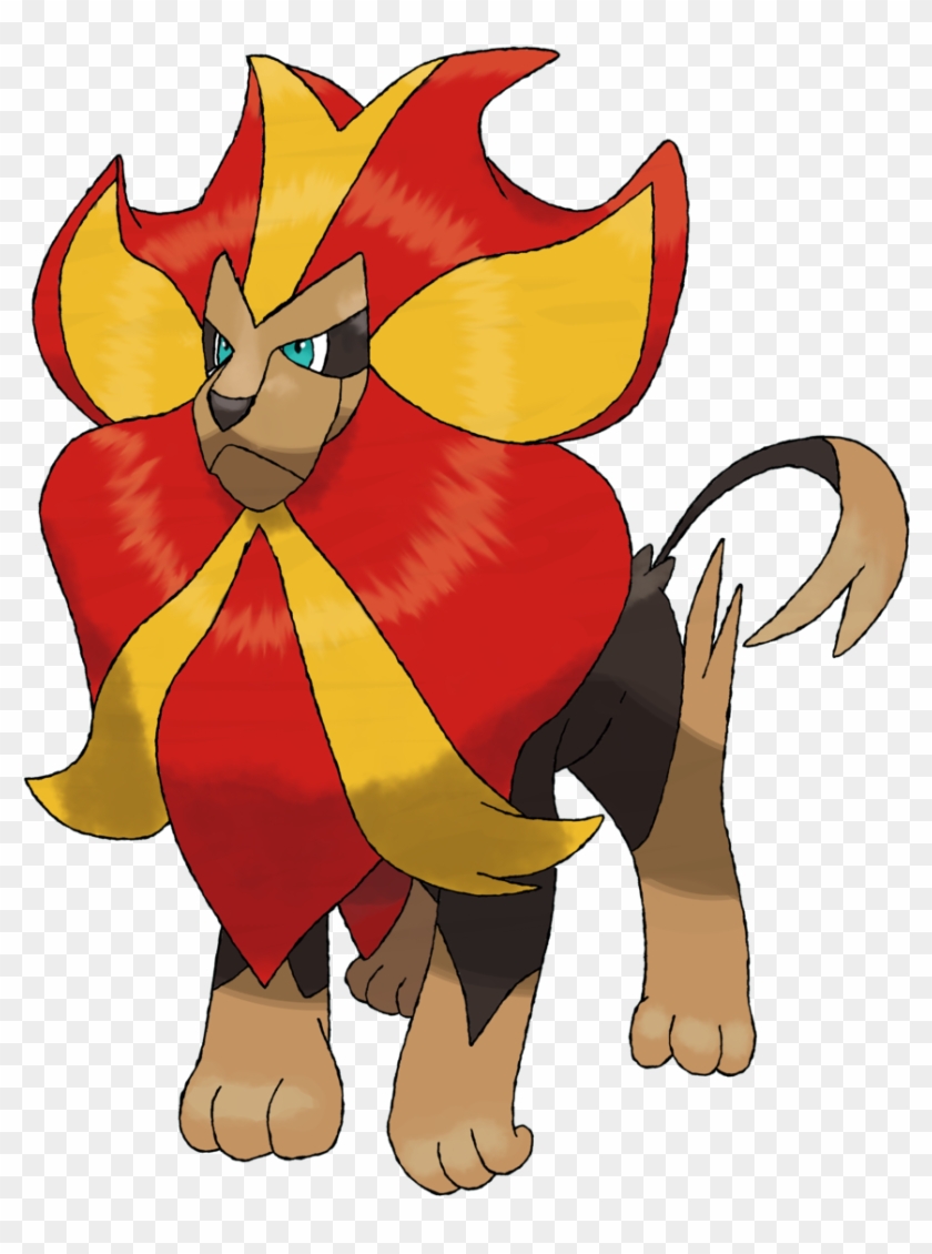 Pyroar By Theangryaron Pyroar By Theangryaron - Pokemon Pyroar Male #731657