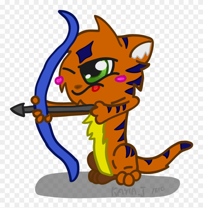 Tiger Archer By Purdy-pancake On Clipart Library - Openclipart #731690