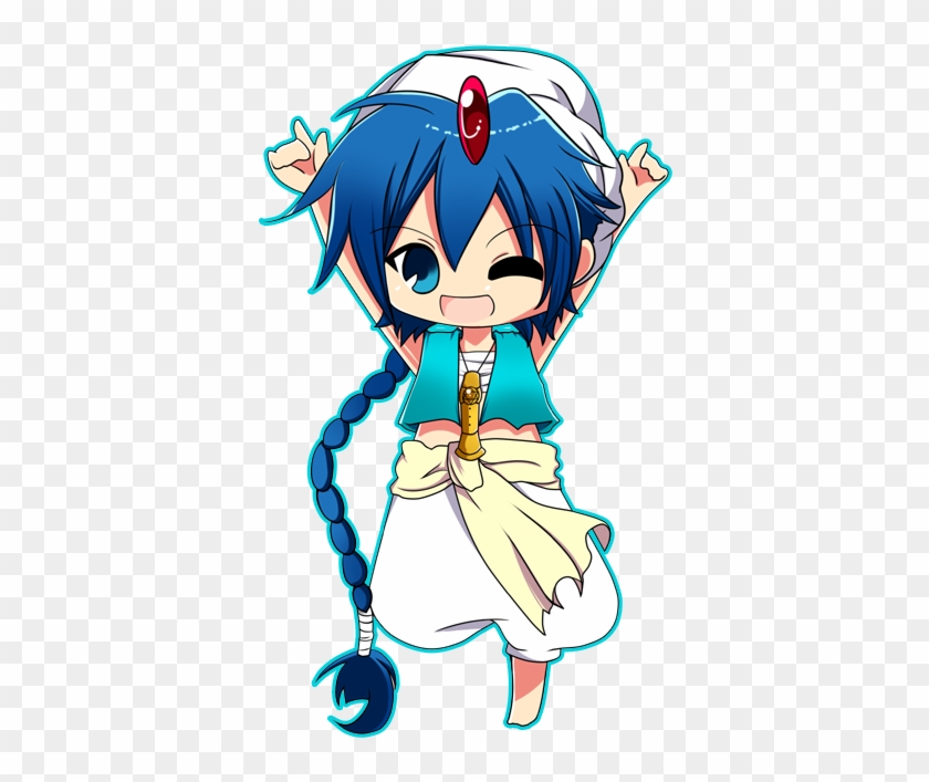 [ Magi ] By Wintercupcake - Aladdin Magi Chibi Png #731852