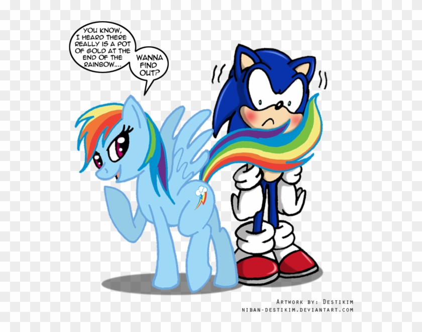 Sonic Team By Niban-destikim - Rainbow Dash X Sonic #731888