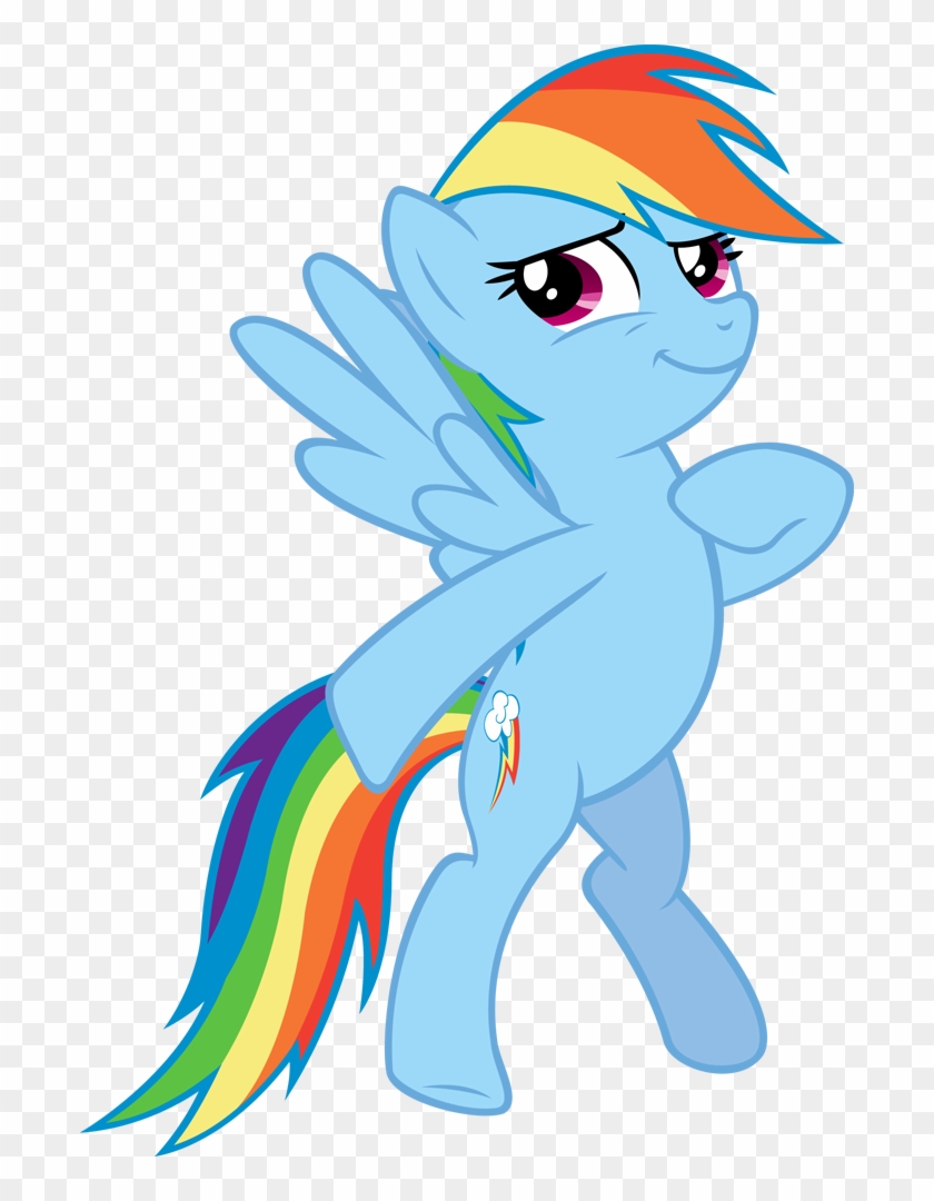 Rainbow Dash Vector - Mlp Rainbow Dash Vectors Deviantart #731930