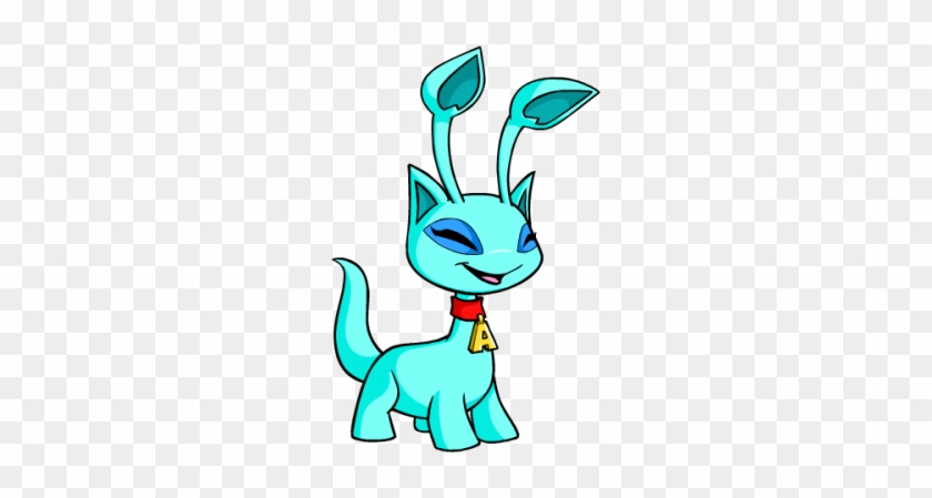 Blueberriemiffin Is A Recreation Of My Old Pet, Blueberriemffin - Neopets Aisha #731945